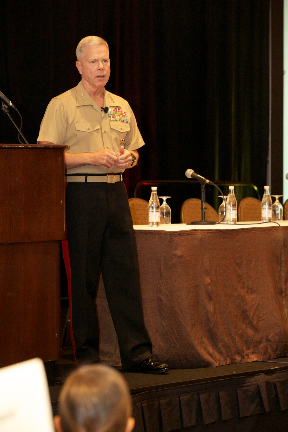 Gen. Amos in New Orleans