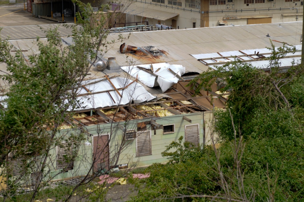Hurricane Sandy hits Guantanamo Bay