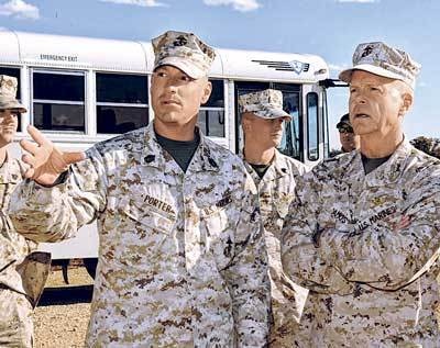 Commandant of Marine Corps visits Detachment