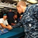 Jacksonville Jaguars visit sailors on USS Philippine Sea