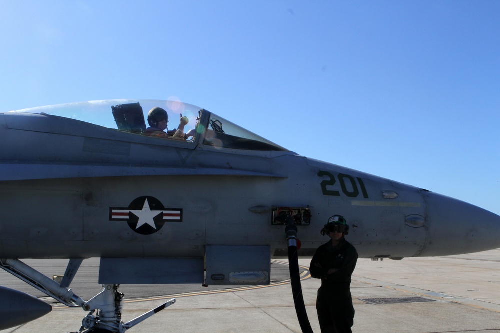 Station bulk fuel Marines keep fuel flowing, aircraft going