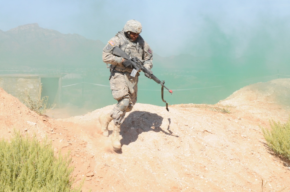 Soldiers enhance their Warrior skills prior to deployment