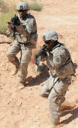 Soldiers enhance their warrior skills prior to deployment