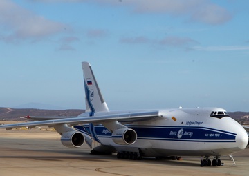 Russian cargo plane visits Miramar
