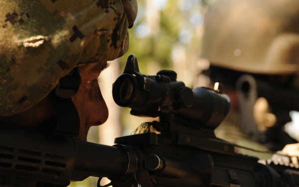 First females to attend Riverine Combat Skills Course