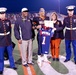 Marines Present Award at Martinsburg High School, W.Va.