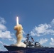 USS Fitzgerald launches missile