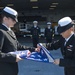 USS Wasp conducts burial at sea