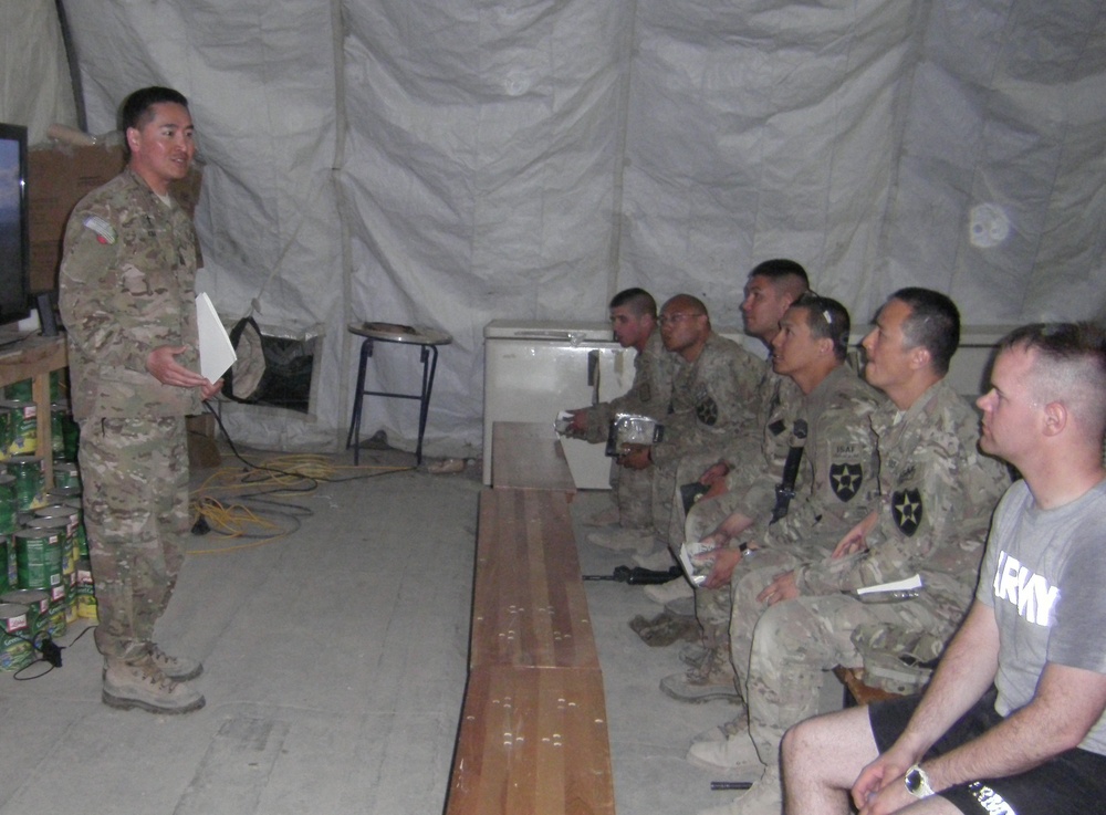 1-23 Infantry Unit Ministry Team helps 'Tomahawks' deal with combat-related stress, grief