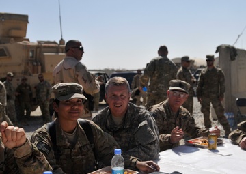 Eagle Five hosts Eid al-Adha observance at Forward Operating Base Spin Boldak