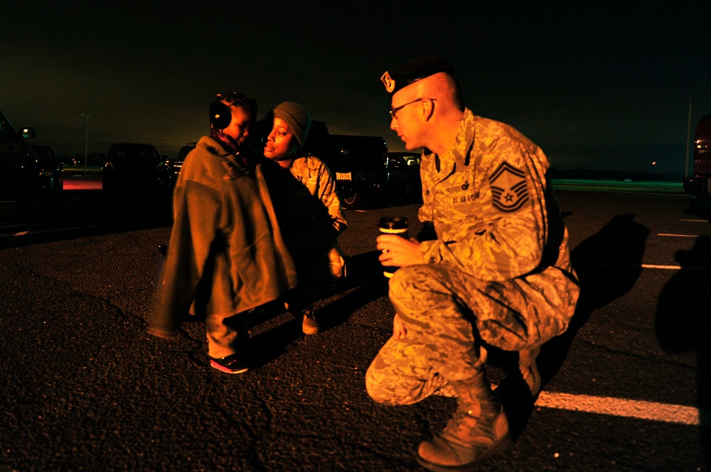 Air mobility contingency response force mobilizes ahead of Hurricane Sandy