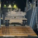 Driving an Abrams onto the deck of the USAV Five Forks