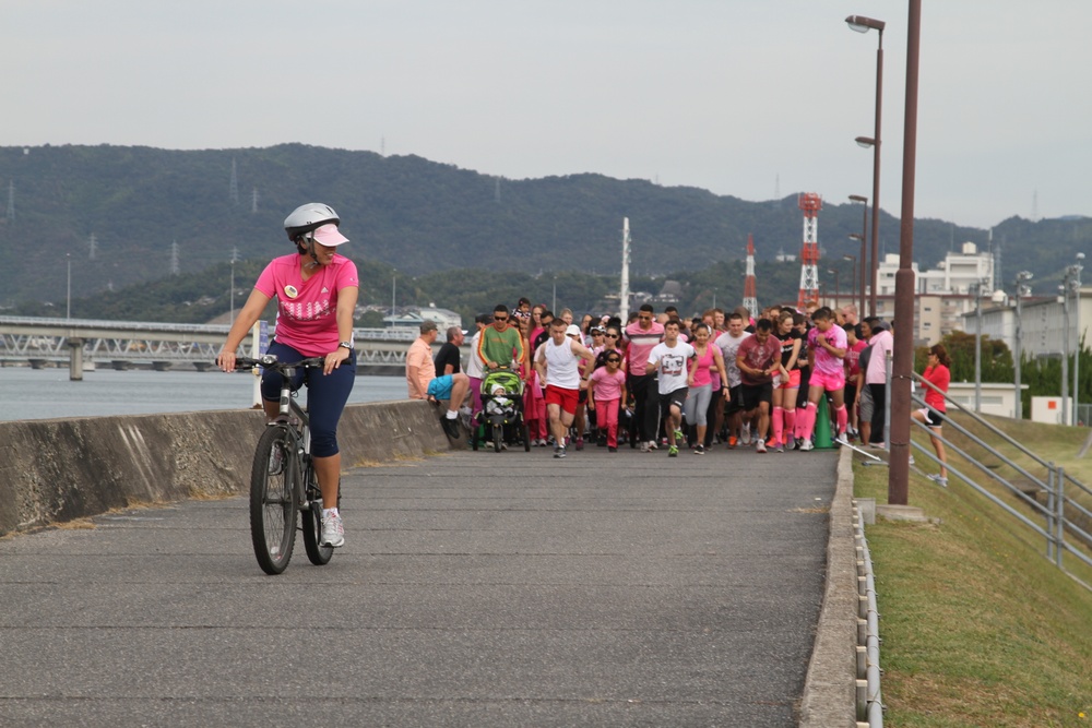 Station residents run for breast cancer awareness