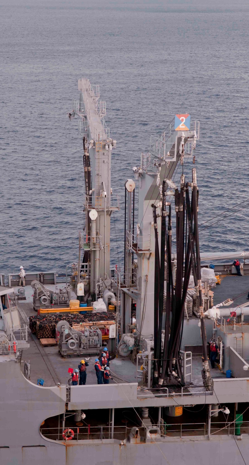 USS Peleliu conducts replenishment