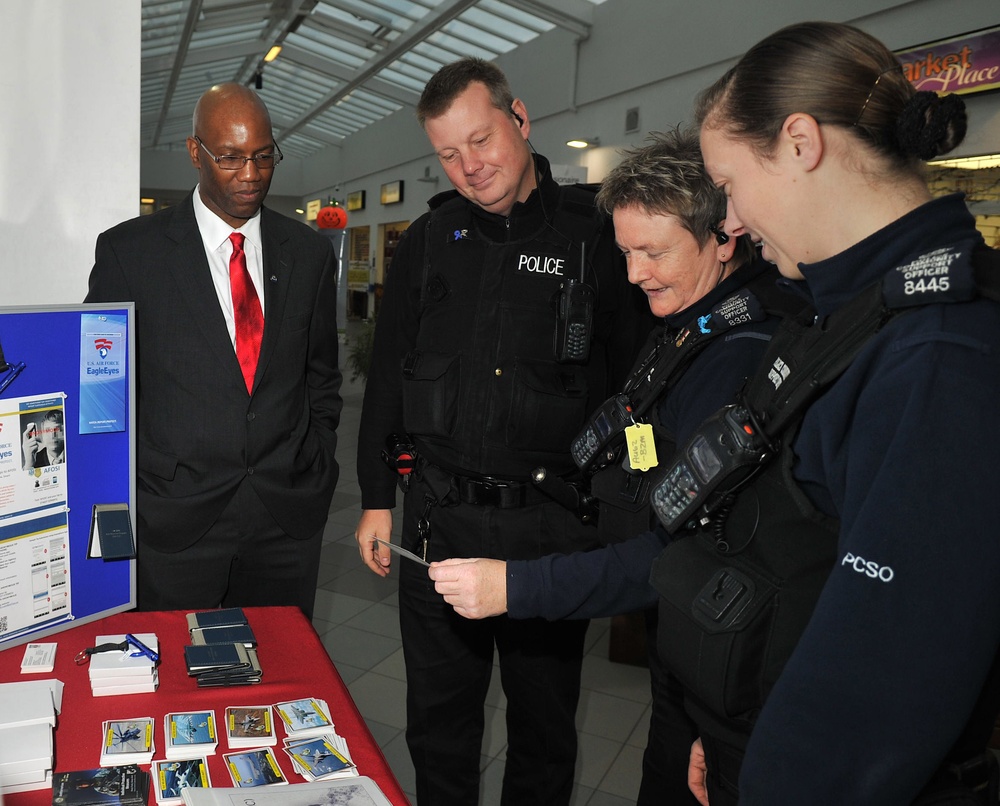 RAF Mildenhall wraps up month-long security awareness campaign