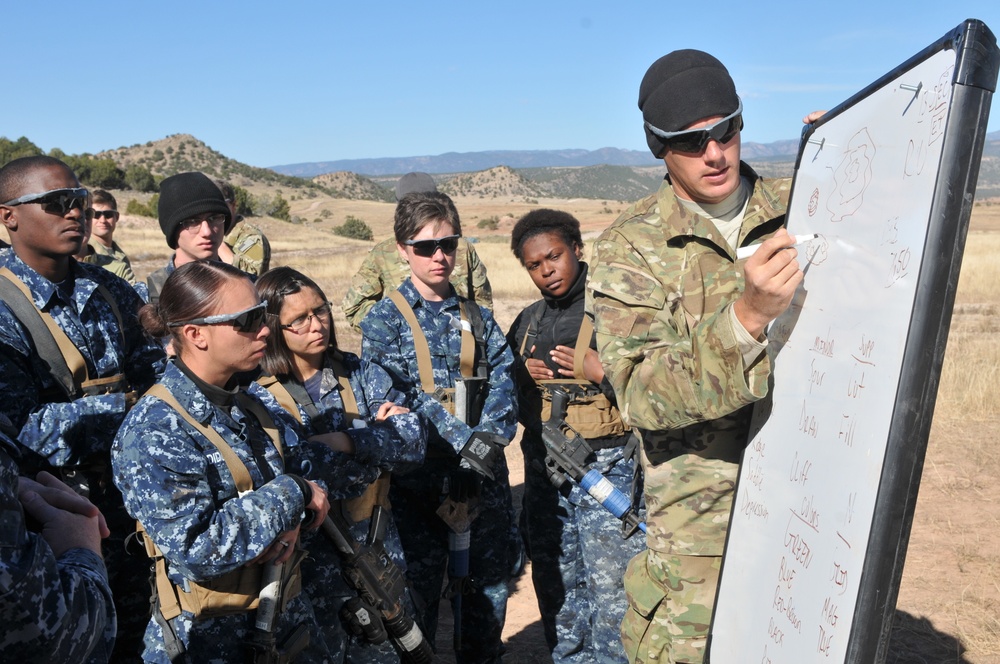 Fort Carson sailors receive combat training