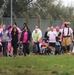 Sporting pink to raise awareness