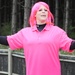 Sporting pink to raise awareness