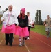 Sporting pink to raise awareness