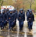 Coast Guard recruits from Training Center Cape May, N.J., relocated to Joint Base McGuire