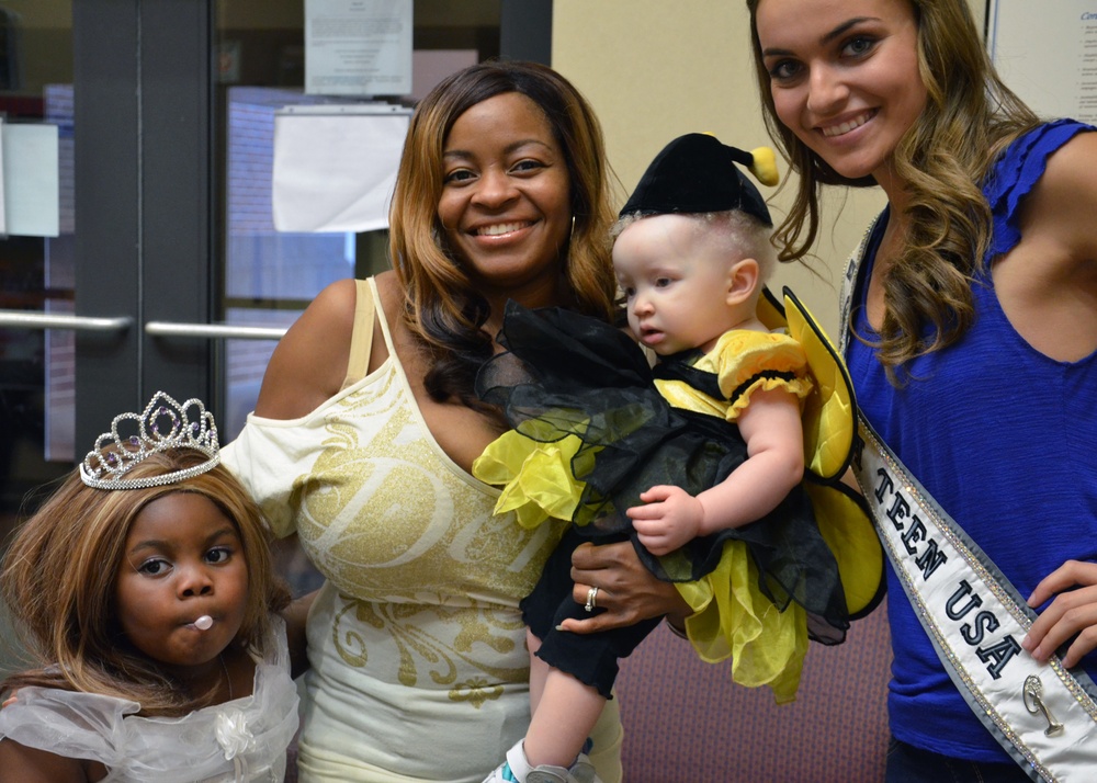 The Princess family meets Miss Georgia Teen