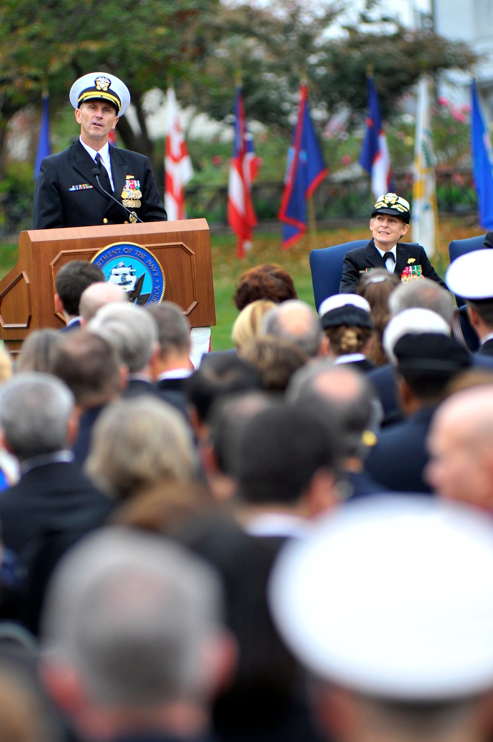 Chief of Naval Operations delivers remarks