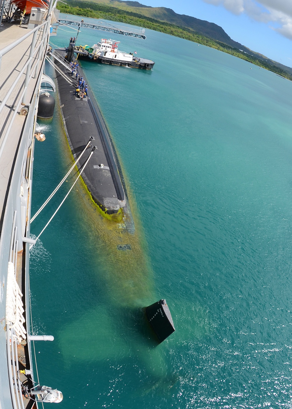 USS Oklahoma City action