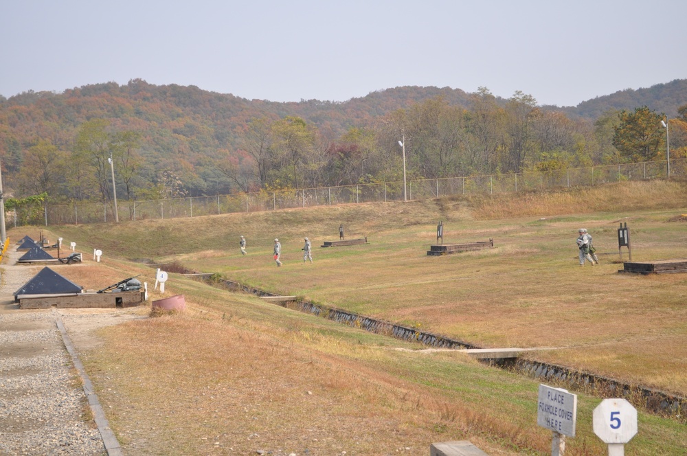 70th Brigade Support Battalion conducts M16 range