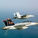 F/A-18F Super Hornets fly in formation