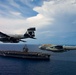 EA-6B Prowlers fly in formation over the USS Enterprise