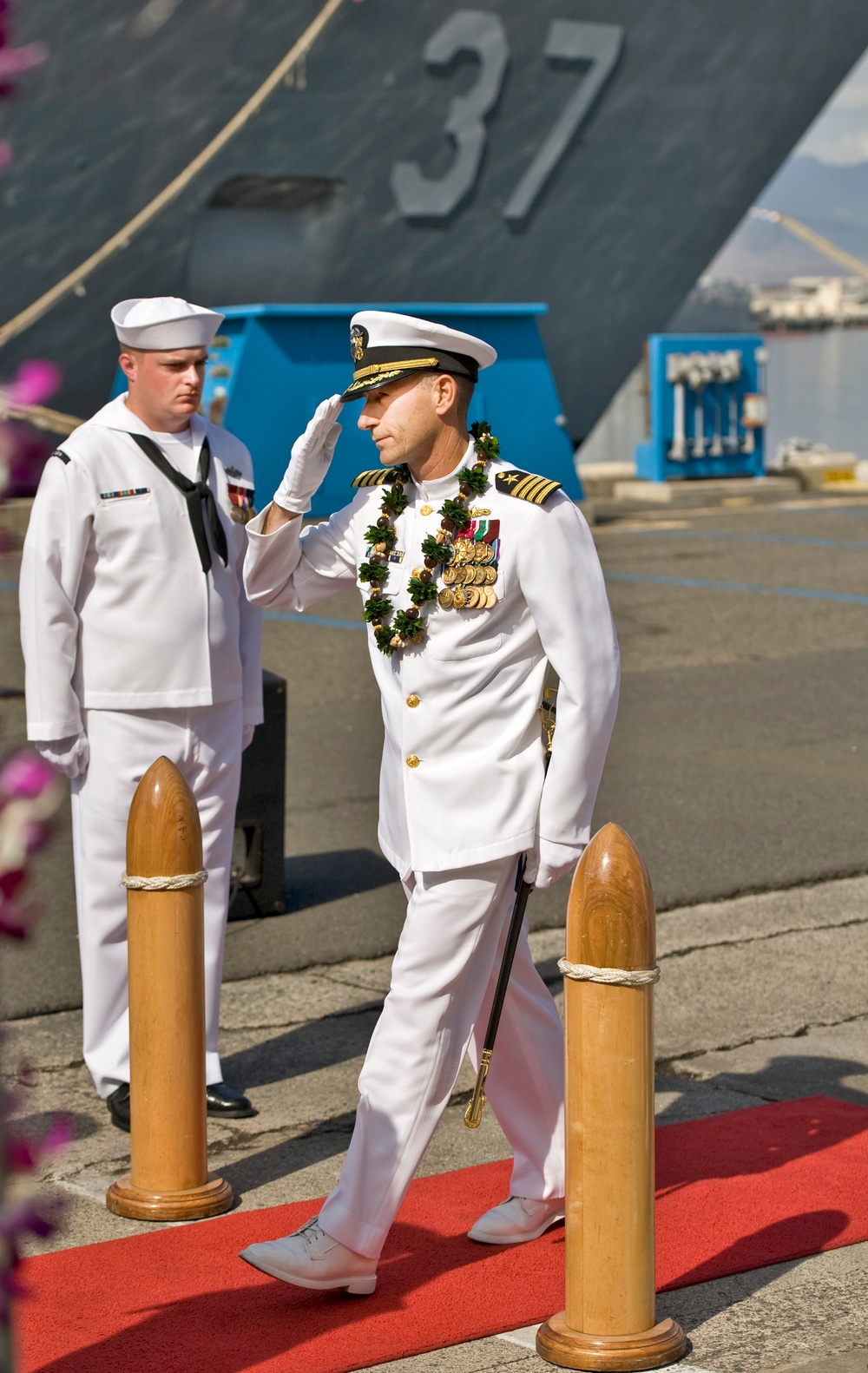 USS Crommelin decommissioning ceremony