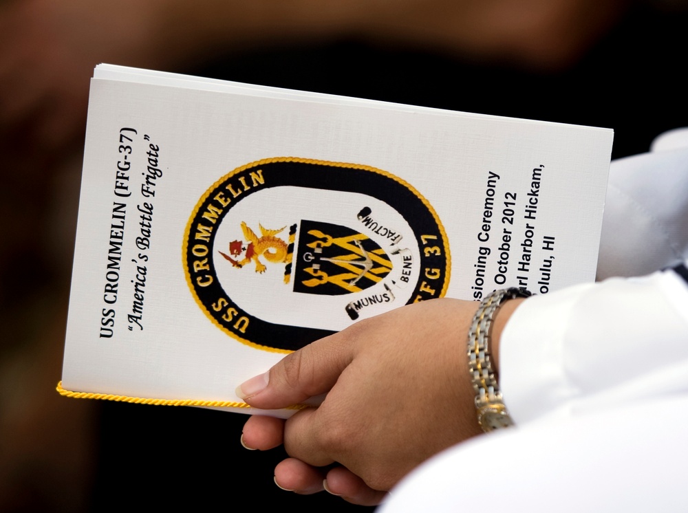 USS Crommelin decommissioning ceremony