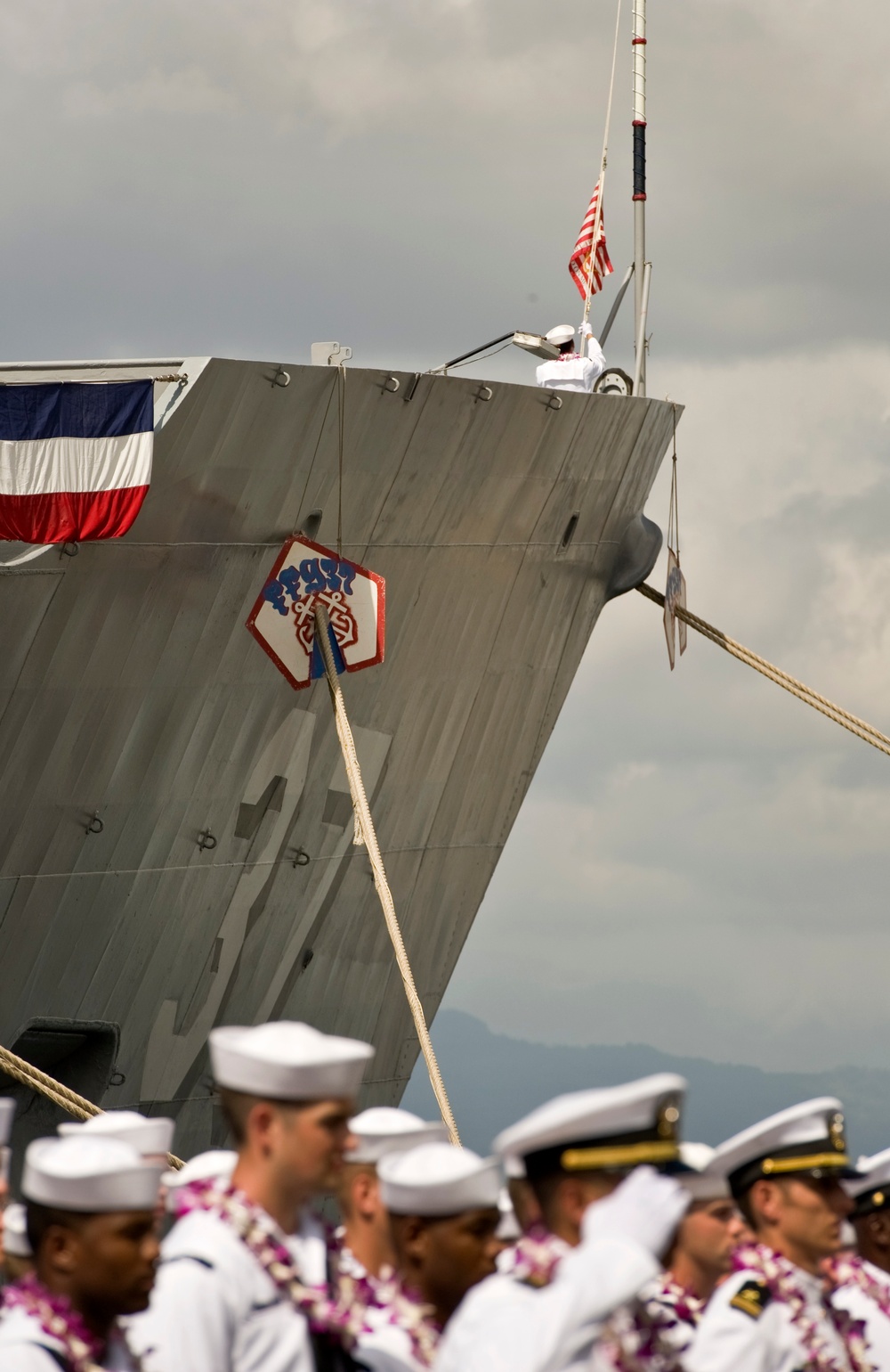 USS Crommelin decommissioning ceremony