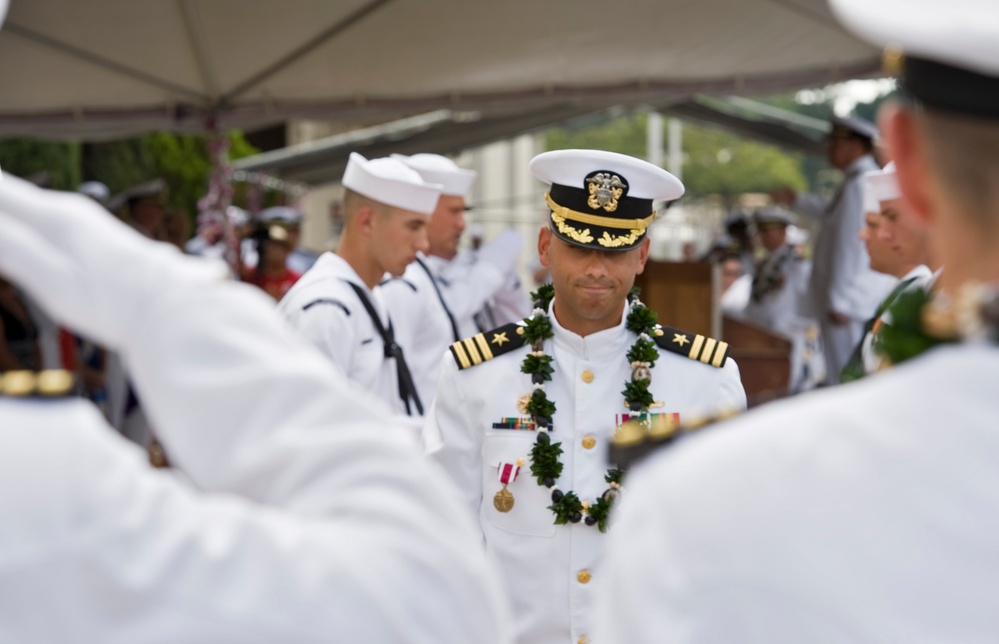 USS Crommelin decommissioning ceremony