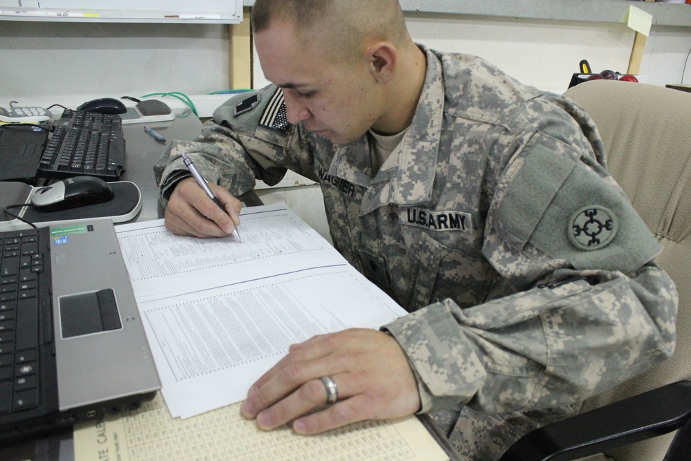 Election year at 221st Ordnance Company