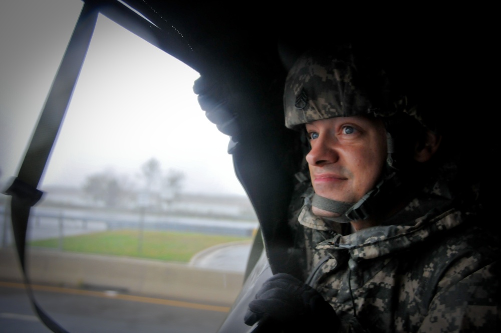 NJ National Guard operations during Hurricane Sandy
