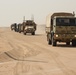 Truckin' with soldiers from the US and Kuwait