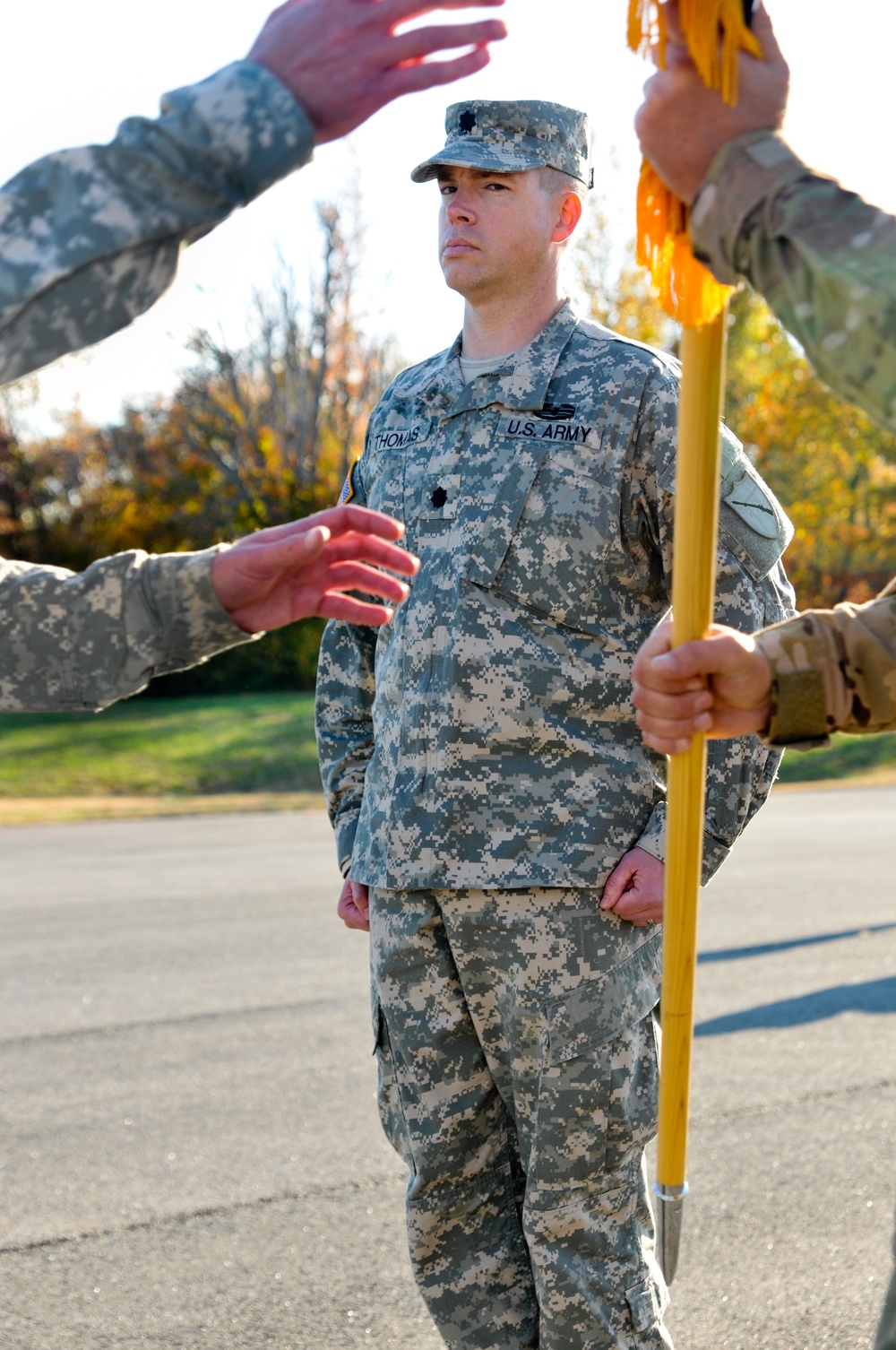 751st TC change of command