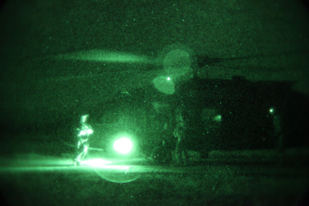 UH-60 night mission