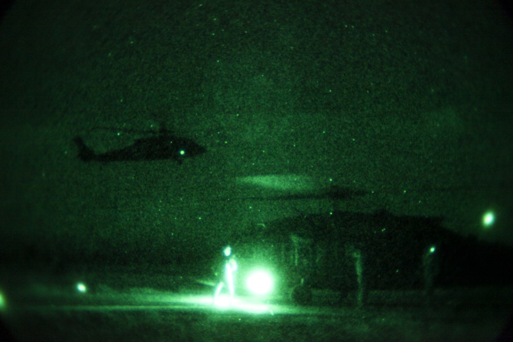 UH-60 night mission