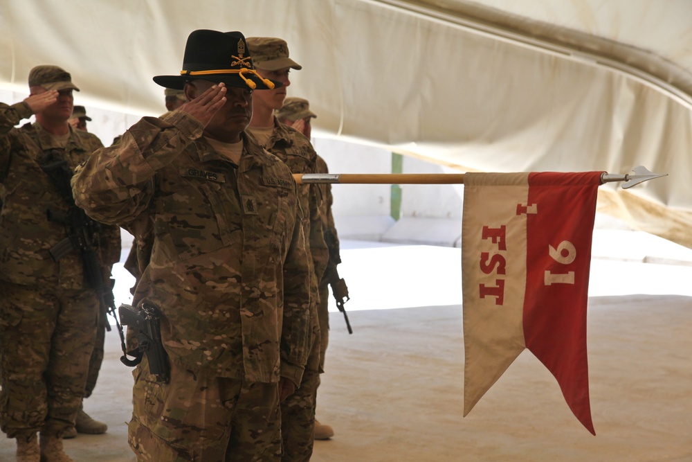 Change of command ceremony