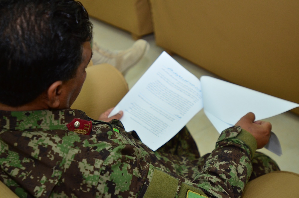 ANA conducts logistics shura