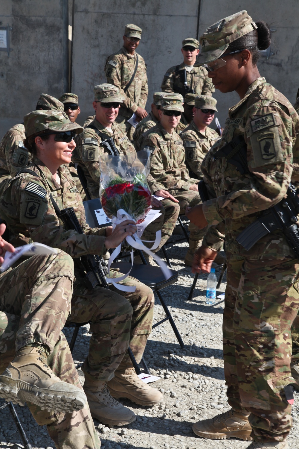 Change of command ceremony