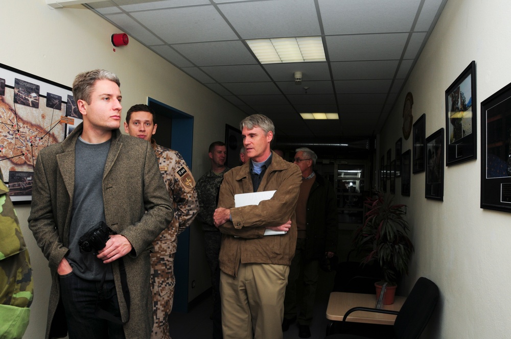 Visitors observe training at JMRC