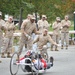 Marines give cups of motivation to runners