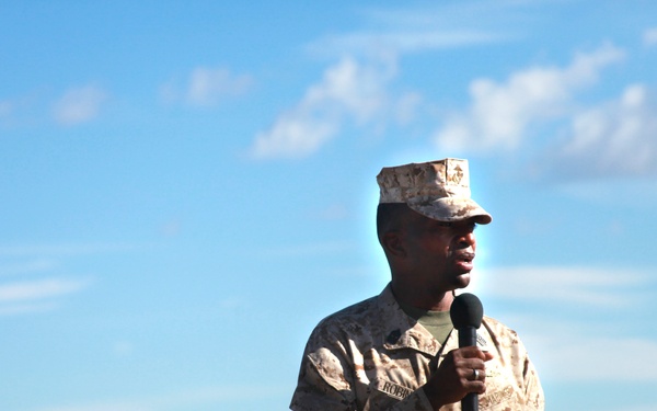 Q&amp;A: Sgt. Maj. Robinson back on the block