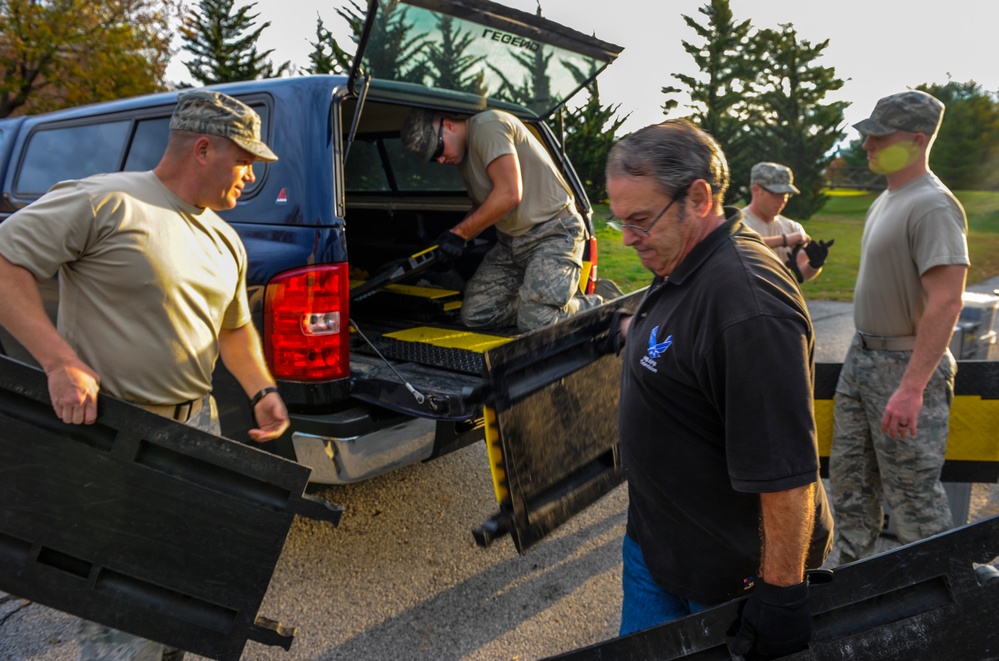 Air Mobility Command Icon production