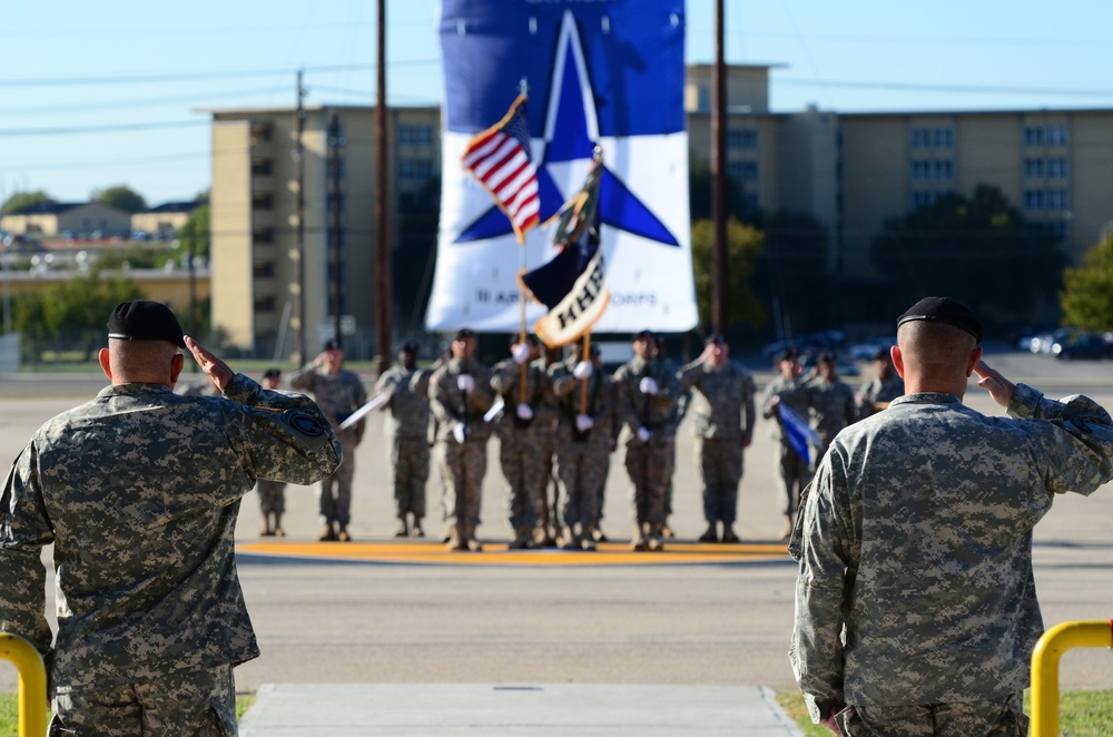 Salute the colors