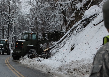 WV Army National Guard continues storm relief