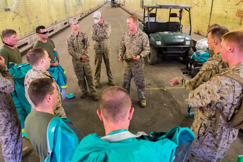 CBRN Training at CNR